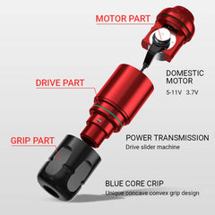 Solong SLQ53KITP803-2 Wireless Tattoo Gun Kit – 1600mAh Battery, 40Pcs Cartridge Needles, 120ml Black Ink + 14 Colors, Complete Beginner Tattoo Supply Set